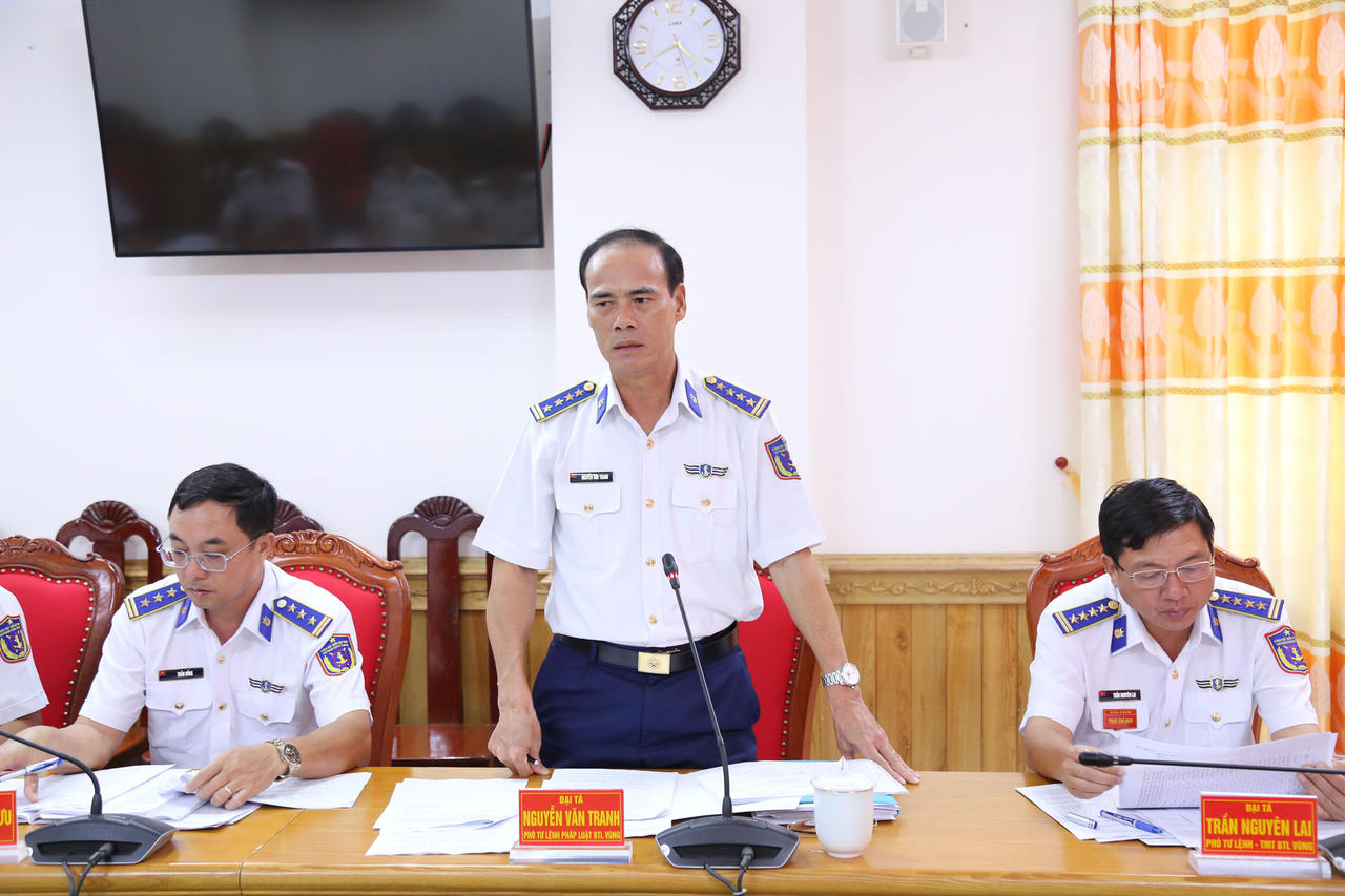 Nhiều thành tích trong thi đua Quyết thắng tại BTL Vùng Cảnh sát biển 4 