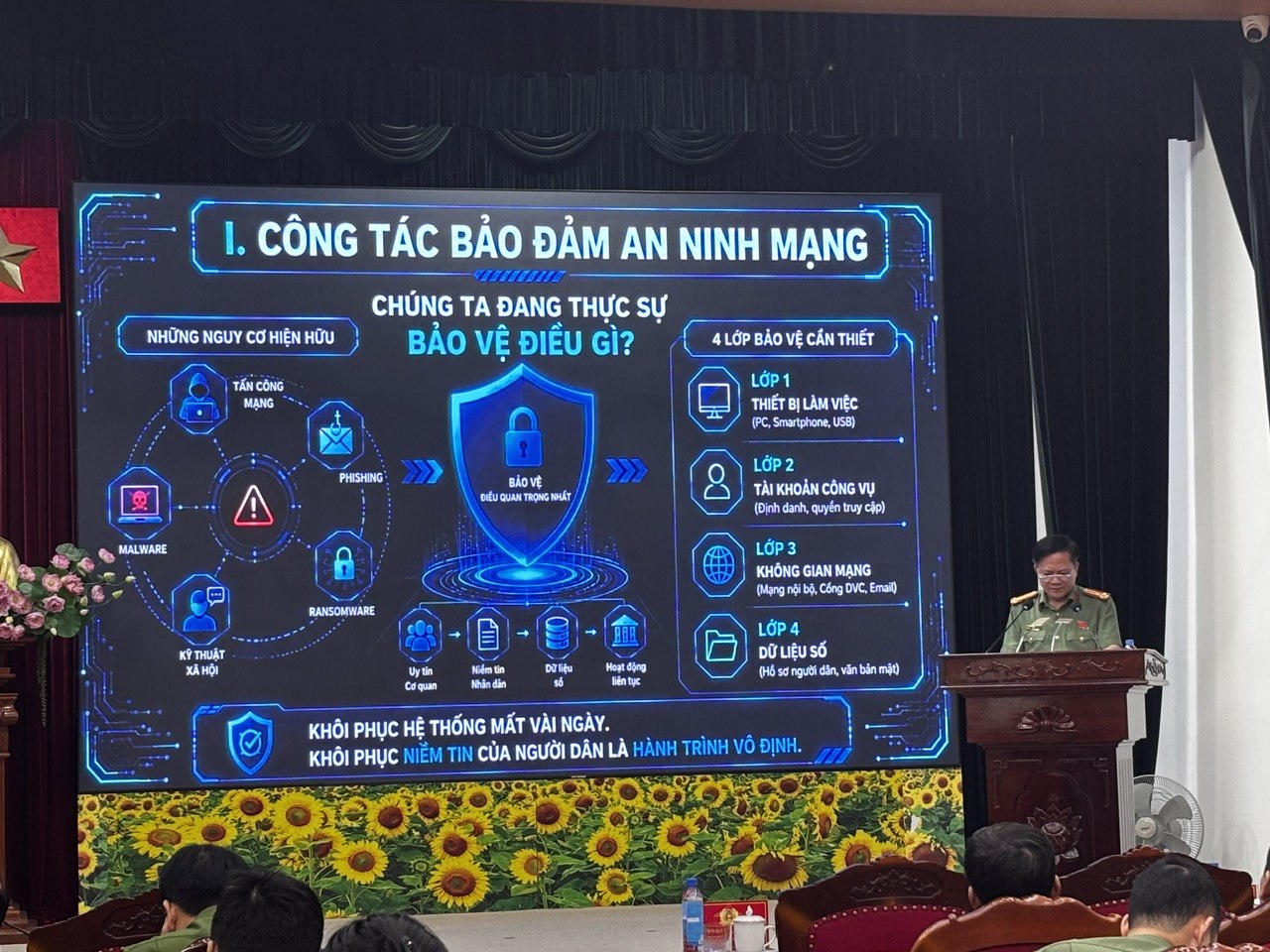 VNPT chủ trì diễn tập an ninh mạng tại Công an tỉnh Thanh Hóa năm 2026