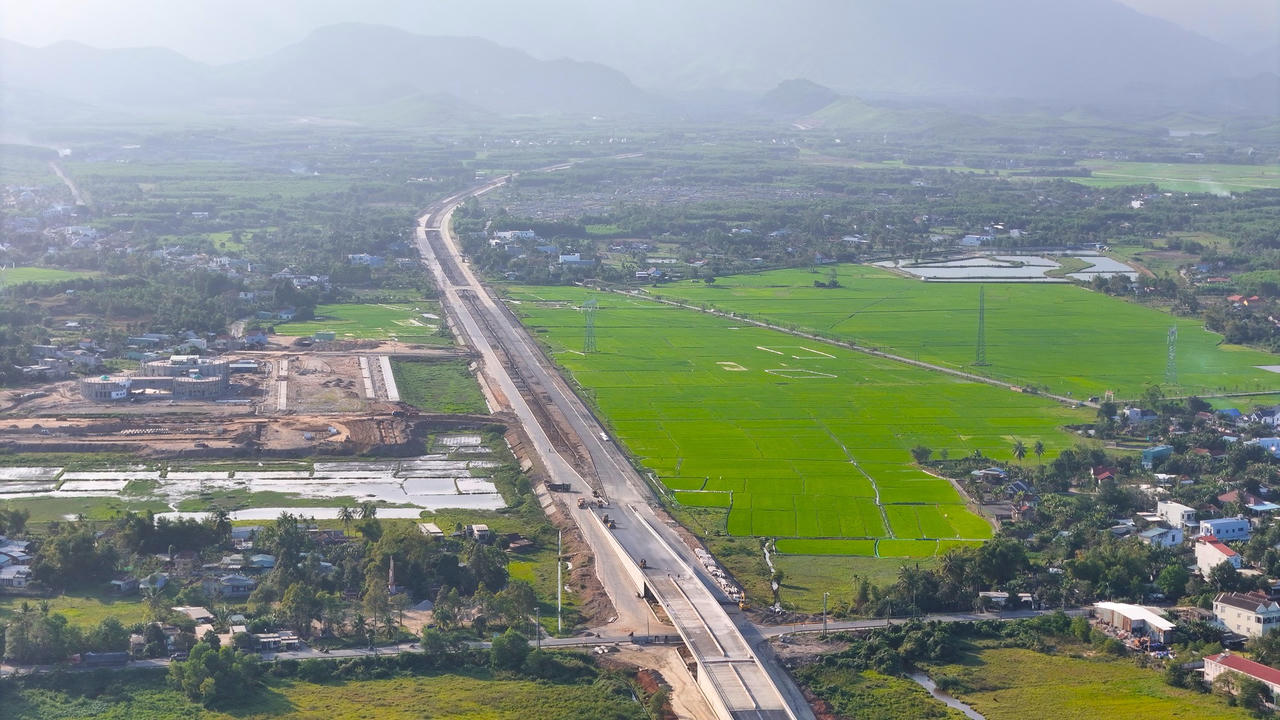 Khu vực triển khai dự án tại vị trí số 7 thuộc Khu thương mại tự do Đà Nẵng, xã Hòa Vang. (Ảnh: Tấn Việt)
