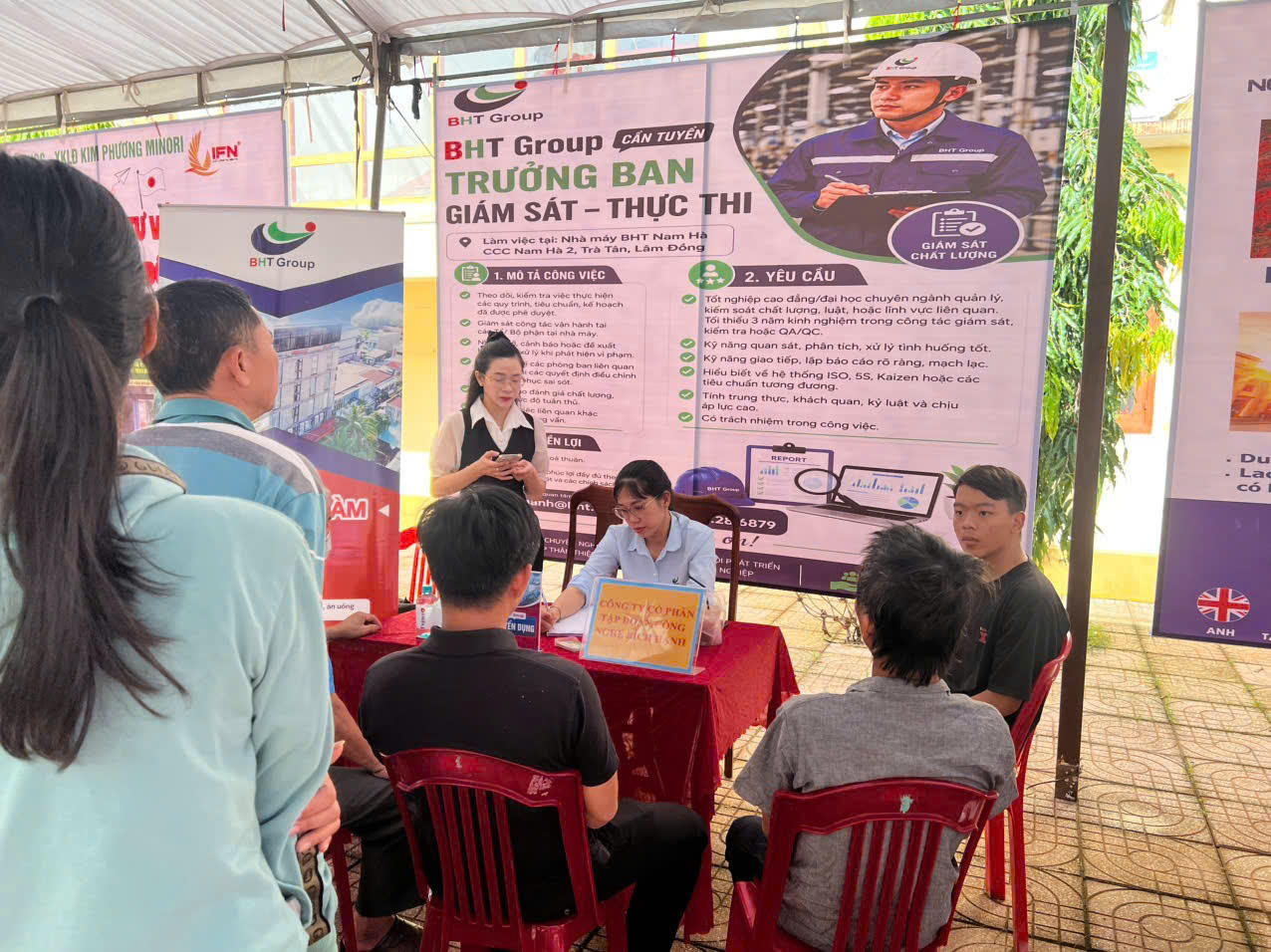 Xã Trà Tân tổ chức phiên giao dịch việc làm, mở rộng cơ hội cho người lao động