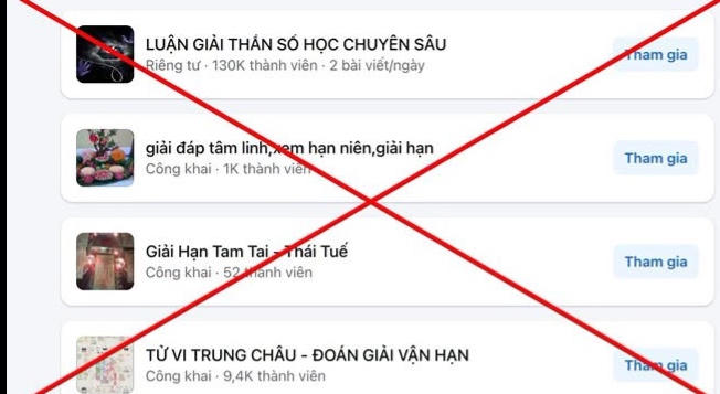 Cảnh báo thủ đoạn lợi dụng tâm linh trên mạng xã hội để lừa đảo, trục lợi