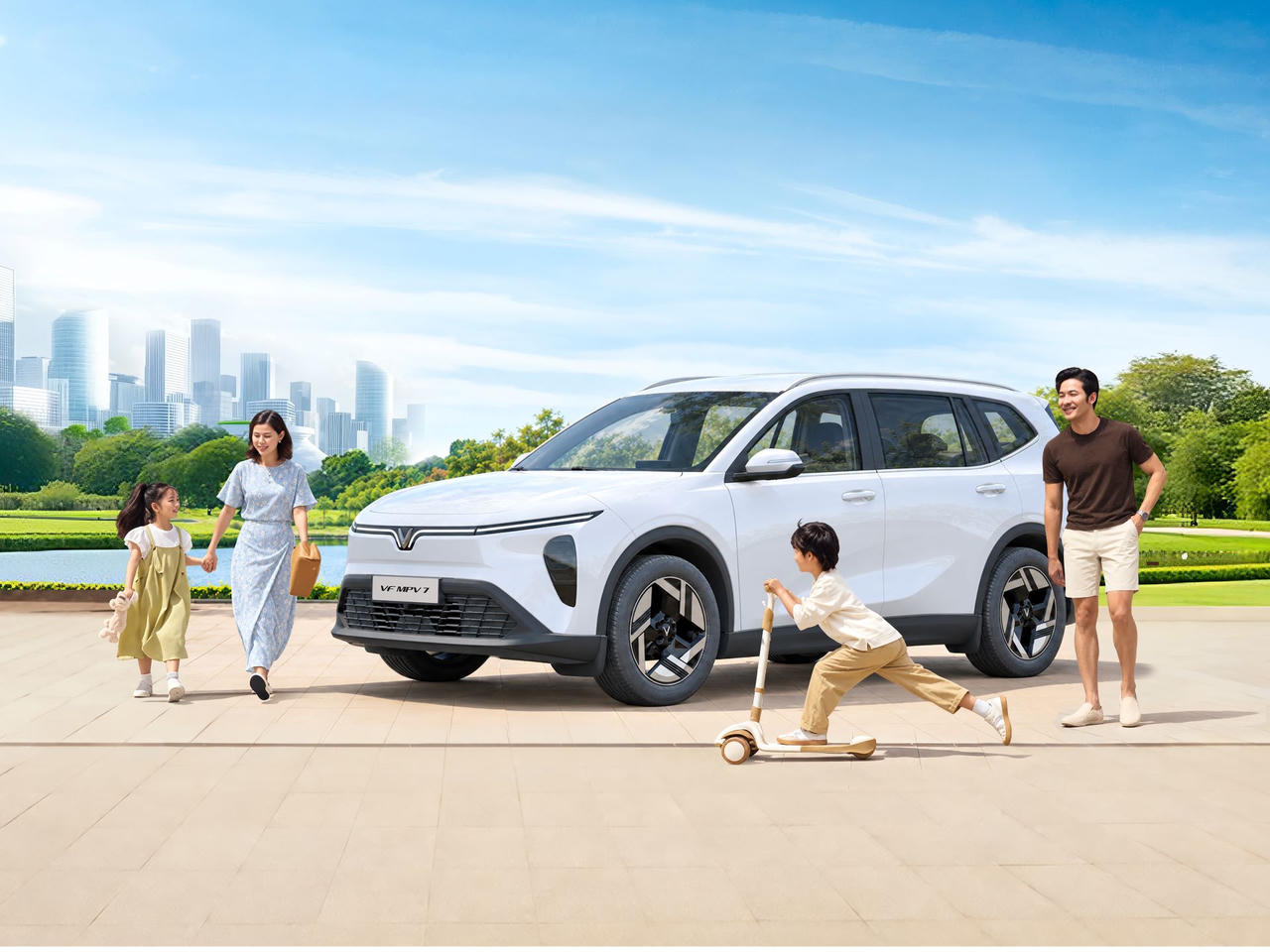 Ưu đãi gần 68 triệu đồng, vay tới 100%: VF MPV 7 giúp gia đình dễ nâng cấp xe