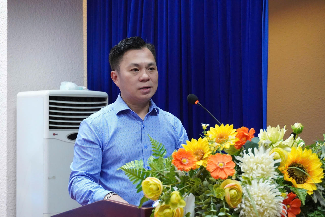 Ông Huỳnh Hữu Tốt, Trưởng phòng Phổ biến, giáo dục pháp luật Sở Tư pháp TP.HCM