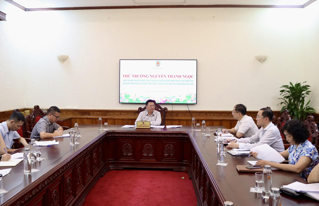 Cuộc thi tìm hiểu Hiến pháp và pháp luật thu hút hơn 845.000 người tham gia