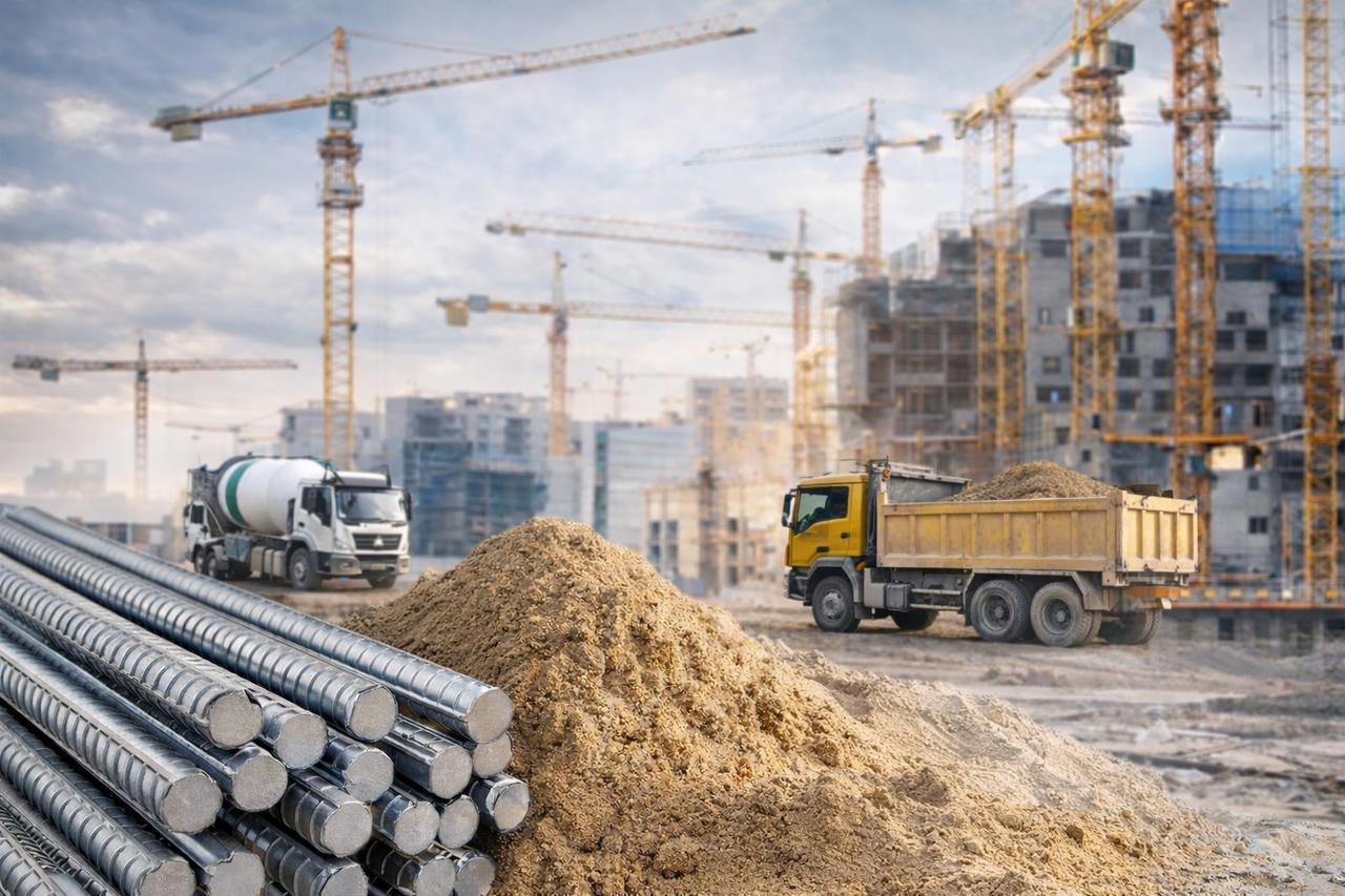 Trước 25/10, báo cáo Thủ tướng việc điều phối vật liệu xây dựng phục vụ công trình trọng điểm quốc gia
