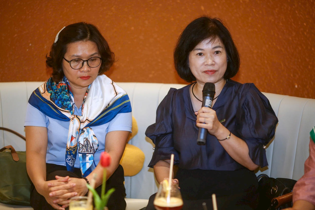 PGS.TS Nguyễn Ngọc Bích, Trưởng khoa Sức khỏe môi trường và nghề nghiệp, Trường Đại học Y tế công cộng chia sẻ tại talkshow.