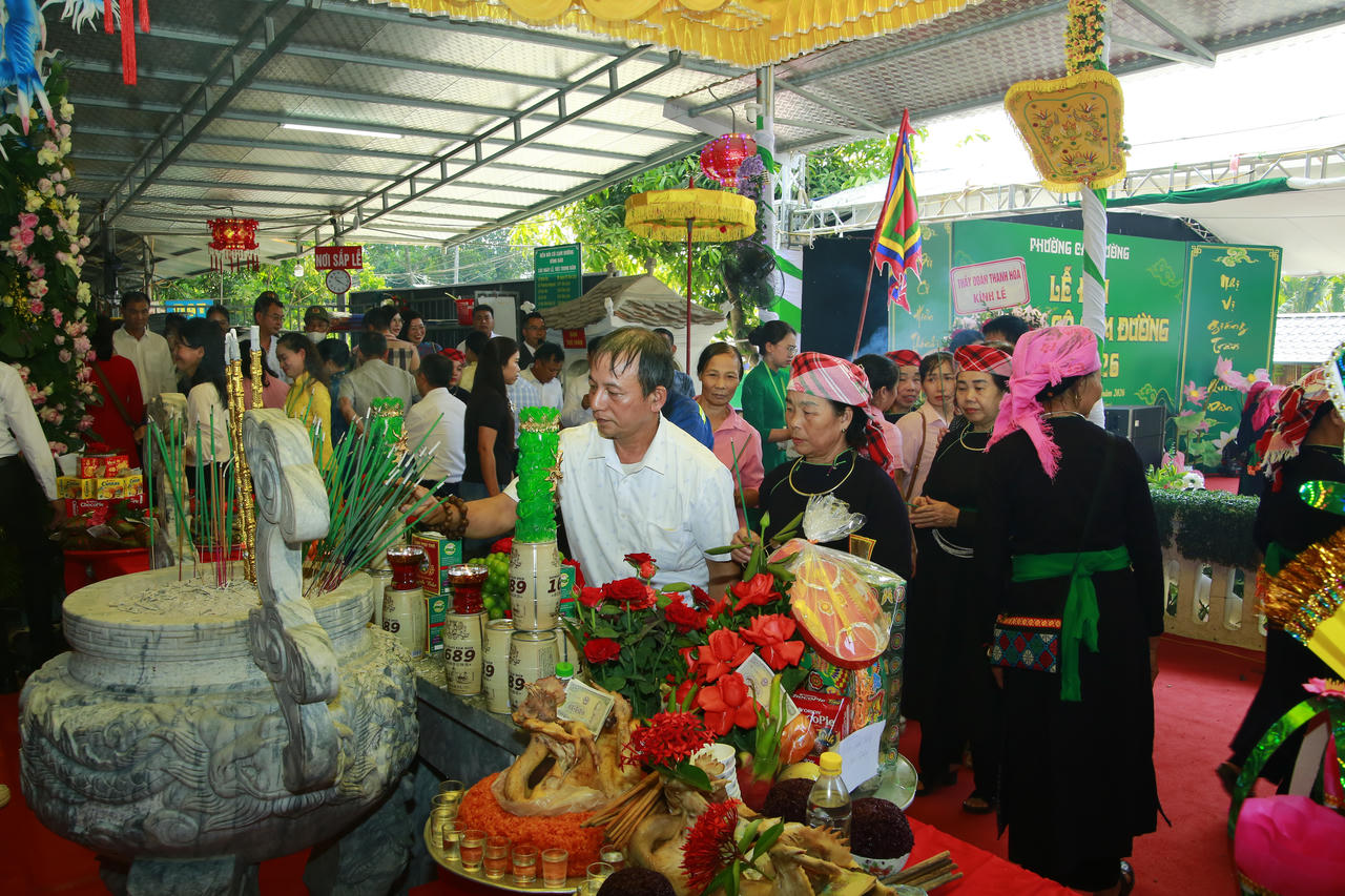 Khai hội Đền Đôi Cô Cam Đường năm 2026