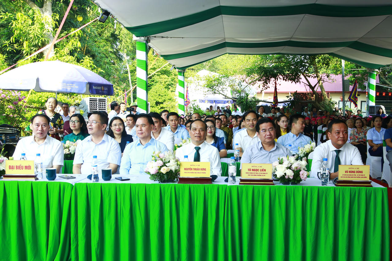 Khai hội Đền Đôi Cô Cam Đường năm 2026