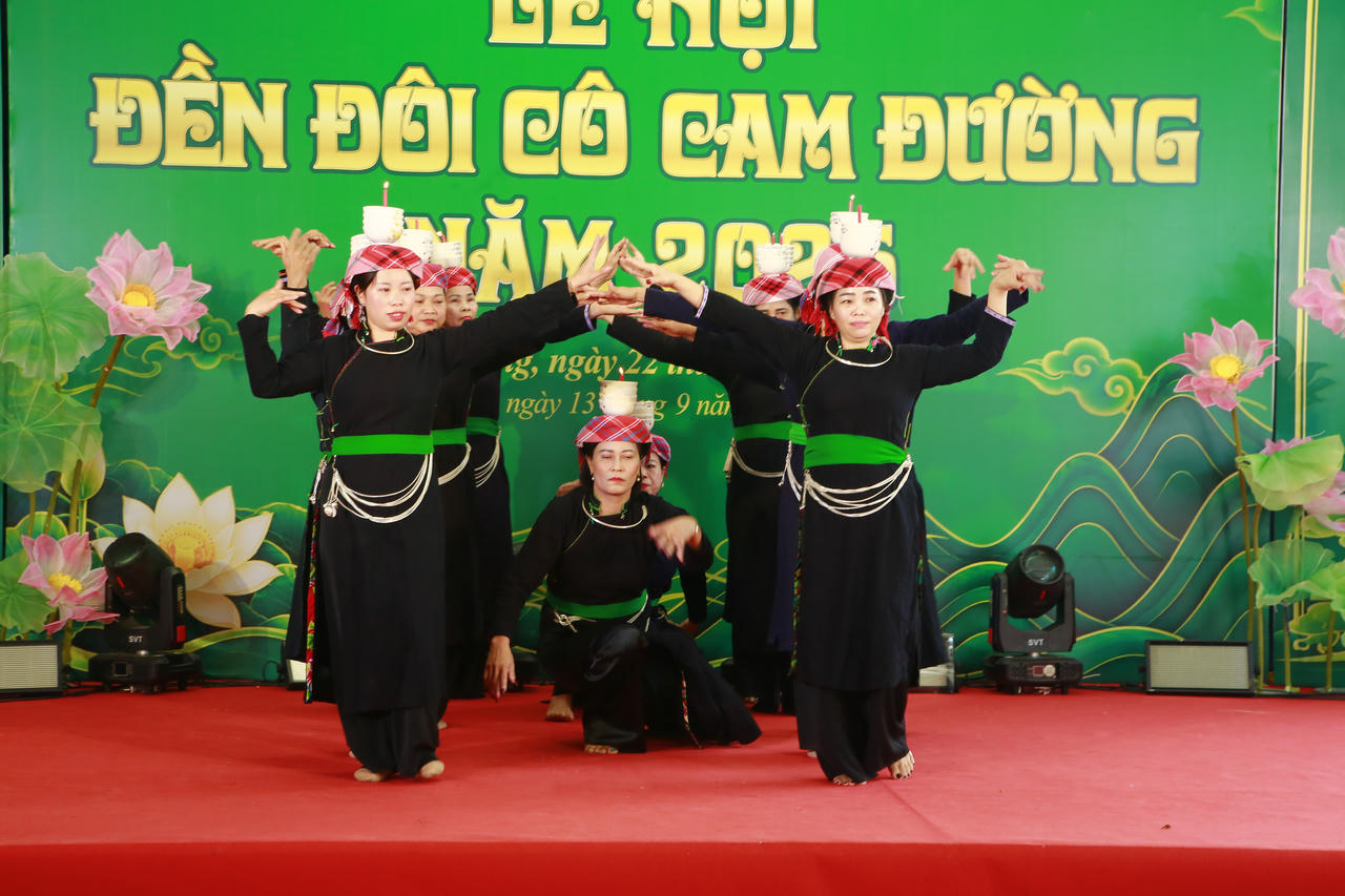 Khai hội Đền Đôi Cô Cam Đường năm 2026