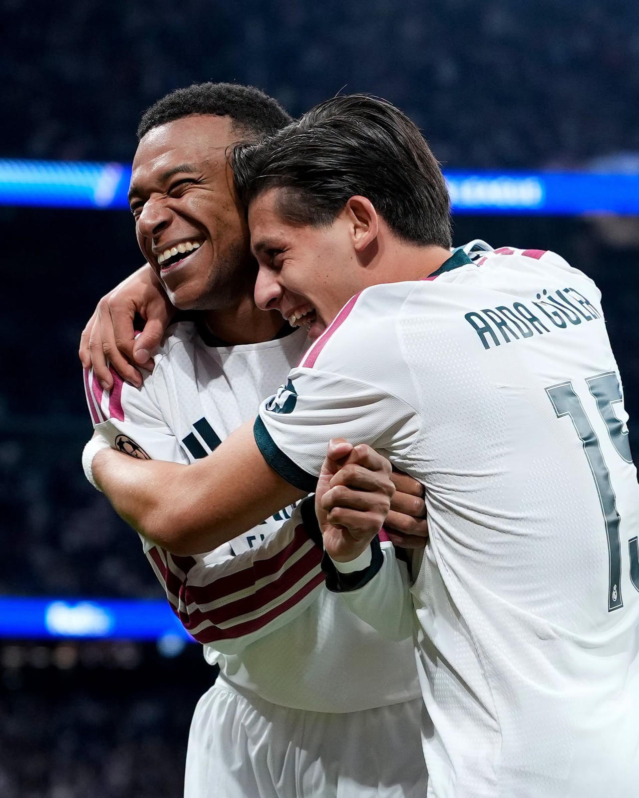 Mbappe đang có phong độ tuyệt vời tại Real Madrid (Ảnh: UEFA)