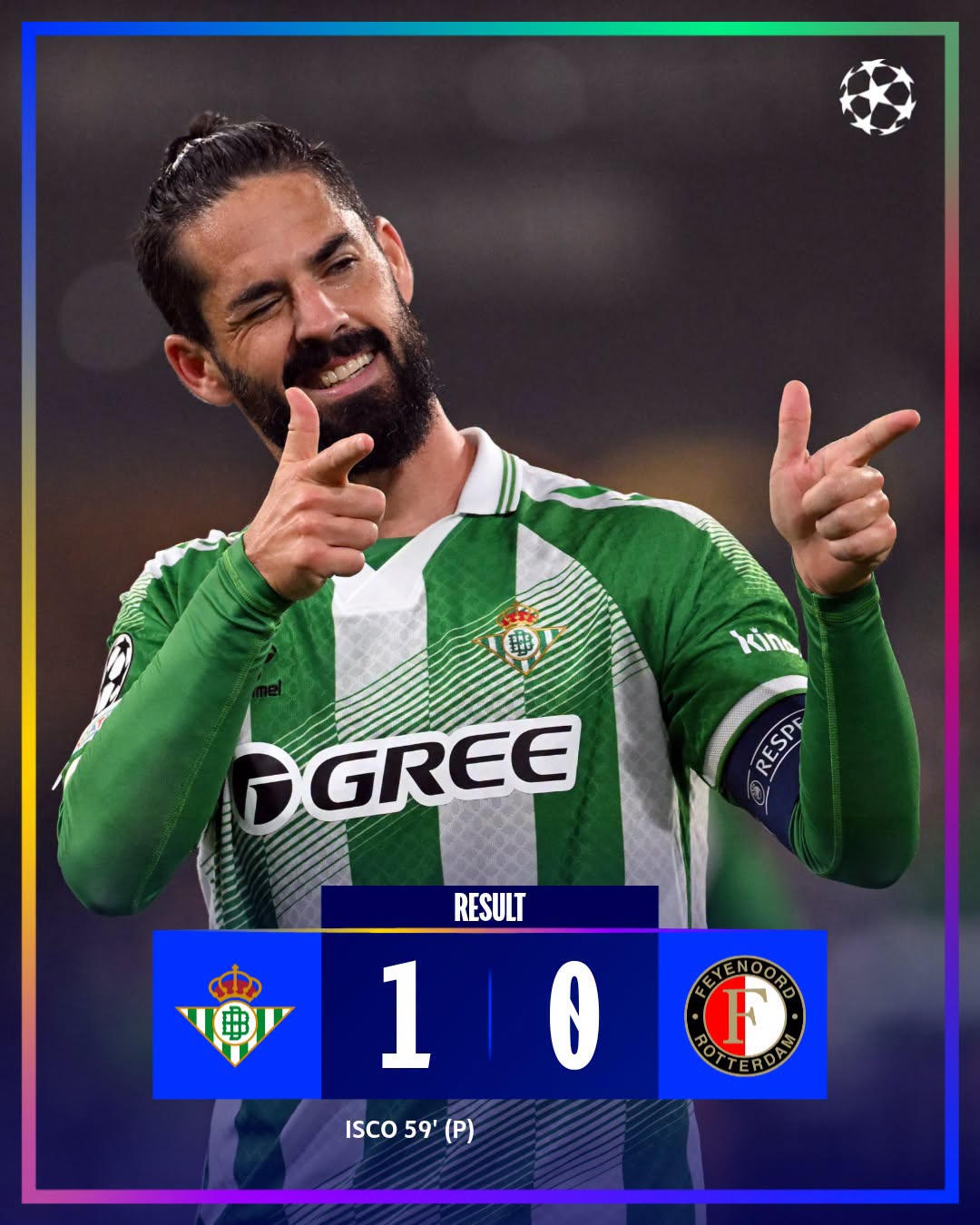 Real Betis của Tây Ban Nha tiếp tục đánh bại đại diện Hà Lan (Ảnh: UEFA)