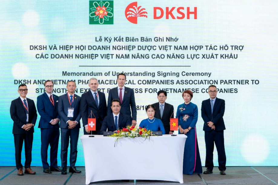 DKSH và Hiệp hội Doanh nghiệp Dược Việt Nam hợp tác vì mục tiêu nâng cao năng lực xuất khẩu cho doanh nghiệp dược Việt Nam