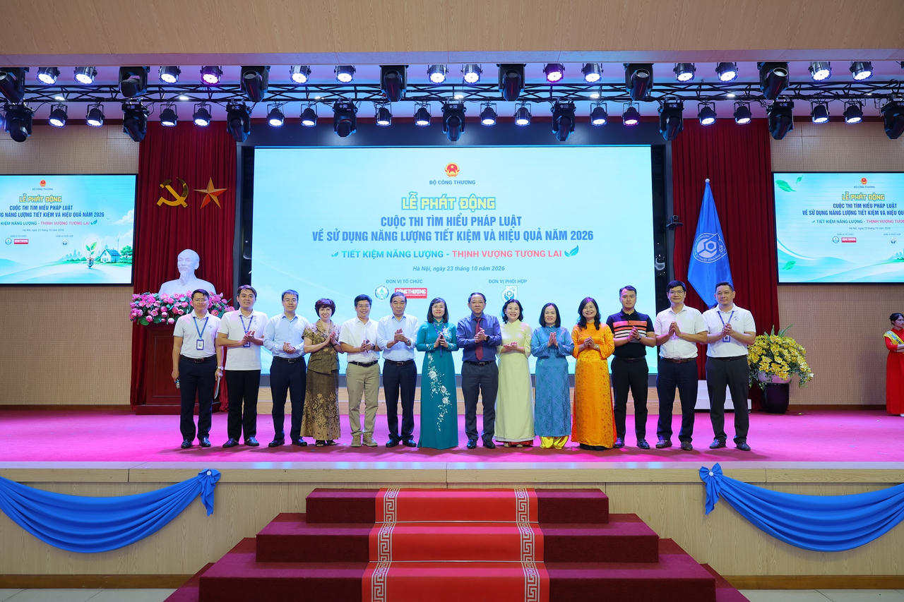 Phát động Cuộc thi “Tìm hiểu pháp luật về sử dụng năng lượng tiết kiệm và hiệu quả” 2026