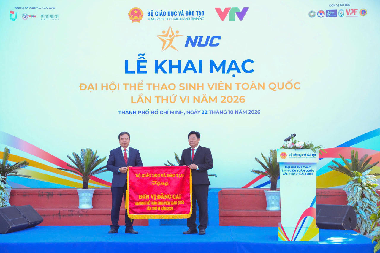 Hơn 6.300 sinh viên tranh tài tại Đại hội Thể thao sinh viên toàn quốc lần thứ VI