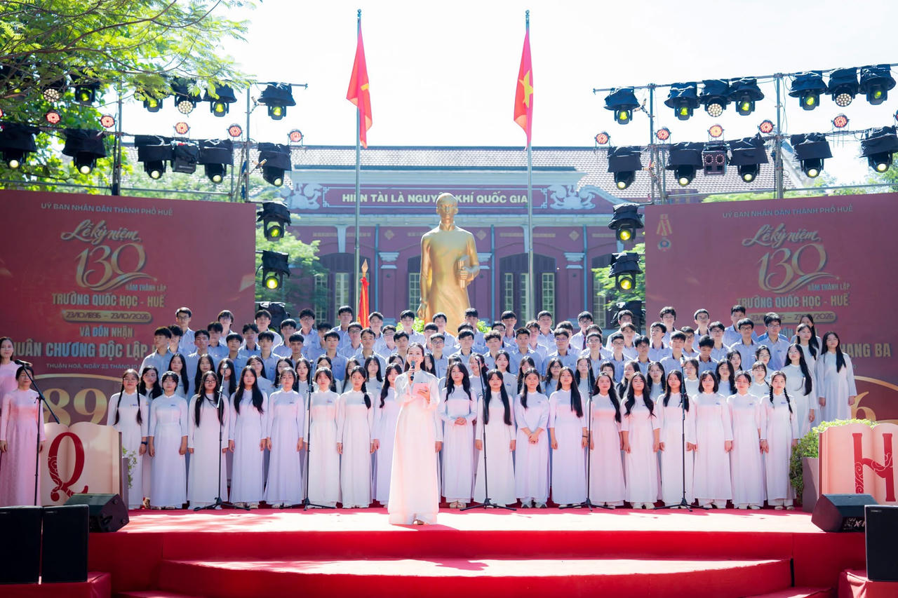 Trường Quốc Học – Huế kỷ niệm 130 năm thành lập
