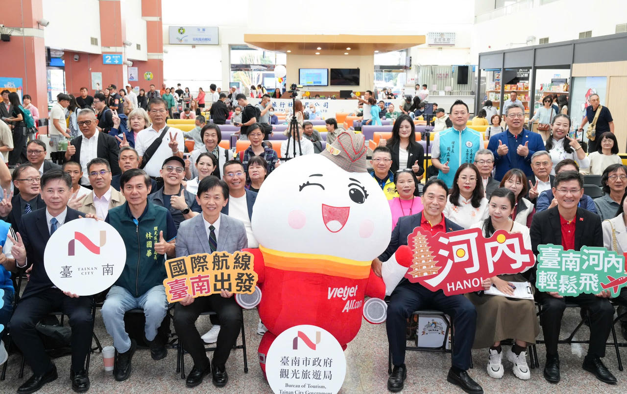 Vietjet khai trương đường bay thẳng Hà Nội – Đài Nam (Đài Loan, Trung Quốc), tiếp tục mở rộng mạng bay quốc tế