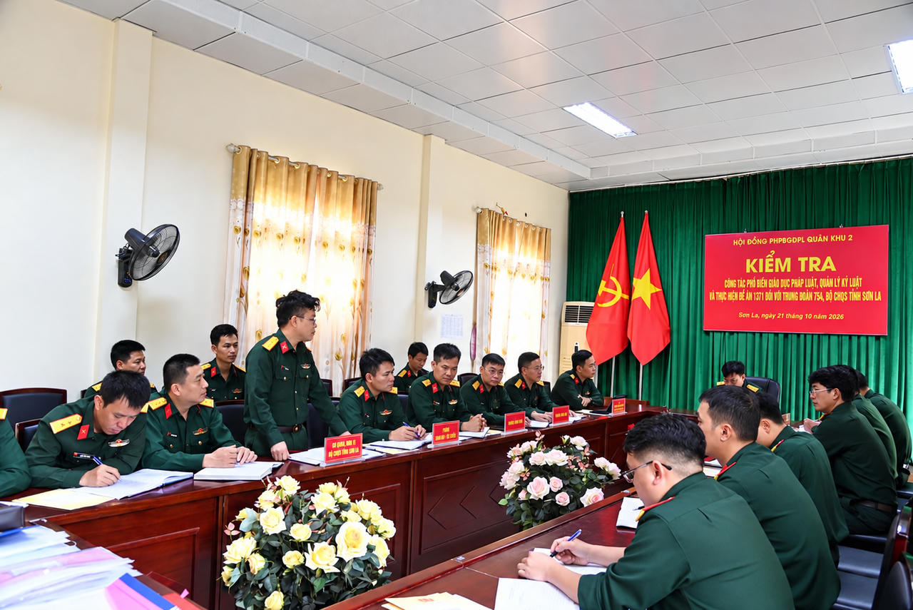 Bộ Chỉ huy Quân sự tỉnh Sơn La: Đột phá tuyên truyền pháp luật nhờ ứng dụng công nghệ số