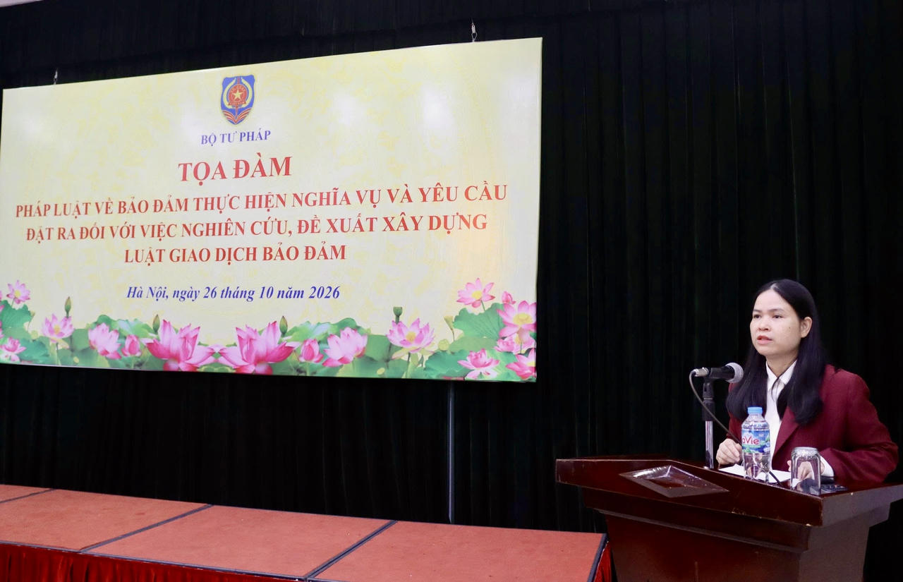 Nghiên cứu, đề xuất xây dựng Luật Giao dịch bảo đảm phù hợp với thực tiễn phát triển