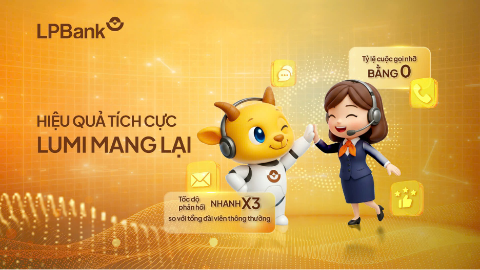 LPBank nhận Giải thưởng Chuyển đổi số Việt Nam 2026 với giải pháp tổng đài AI Lumi