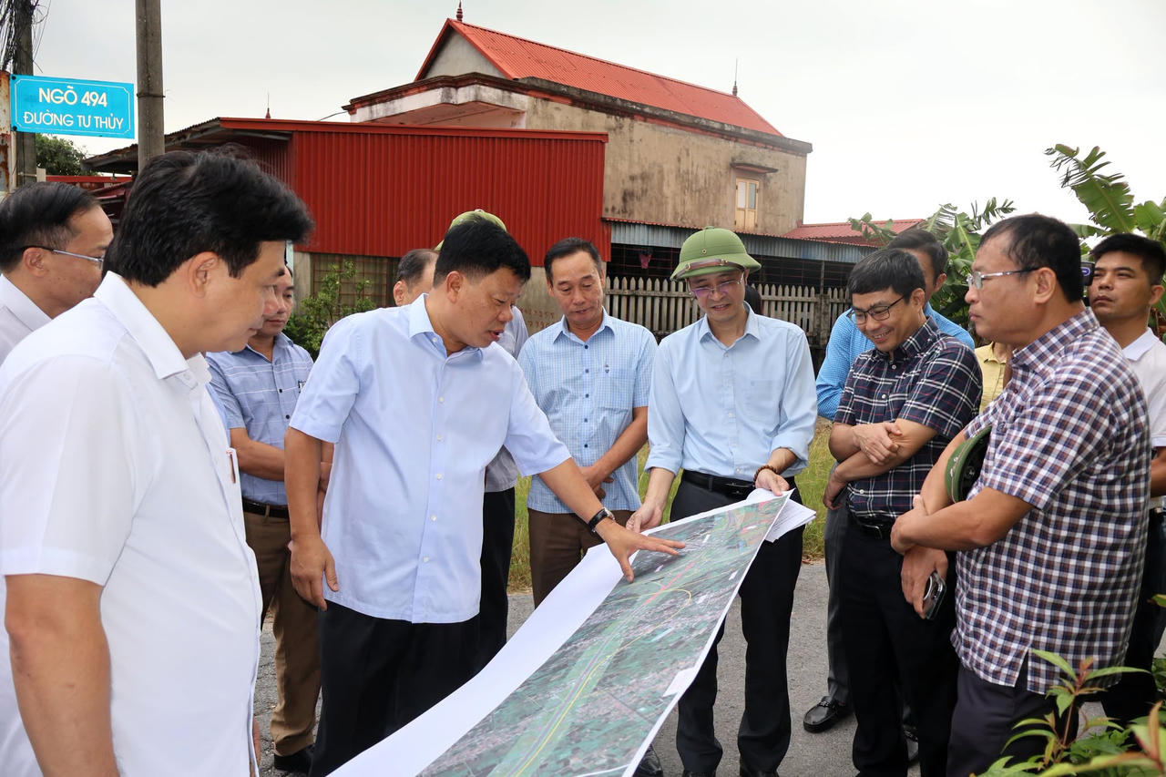 Đẩy nhanh giải phóng mặt bằng cao tốc Ninh Bình - Hải Phòng