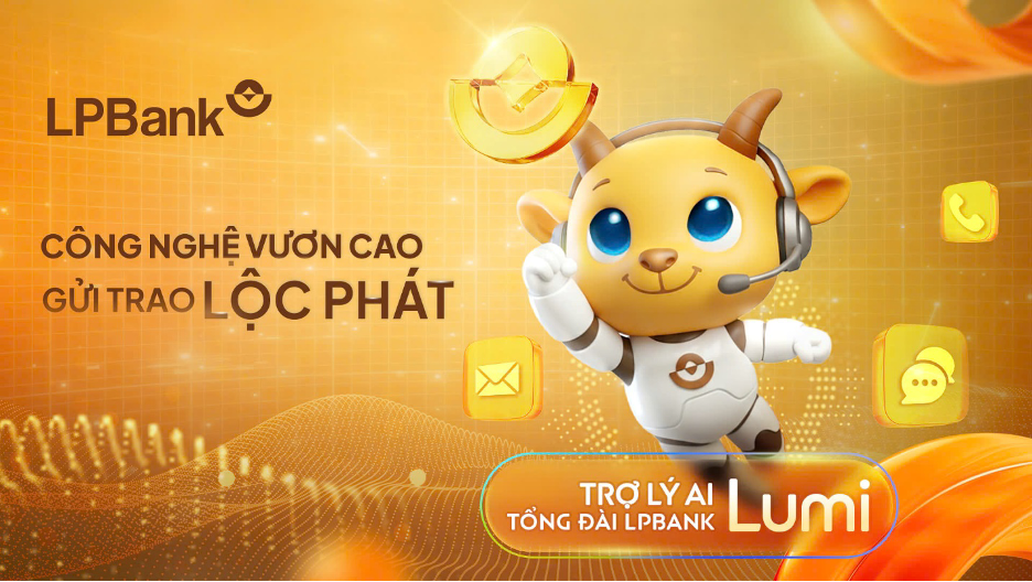 LPBank nhận Giải thưởng Chuyển đổi số Việt Nam 2026 với giải pháp tổng đài AI Lumi