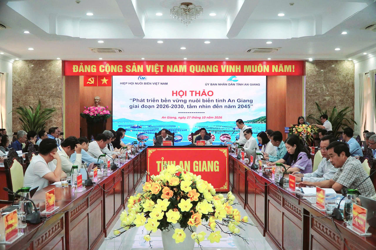 An Giang hướng tới trung tâm nuôi biển hiện đại, xanh và thông minh vào năm 2045