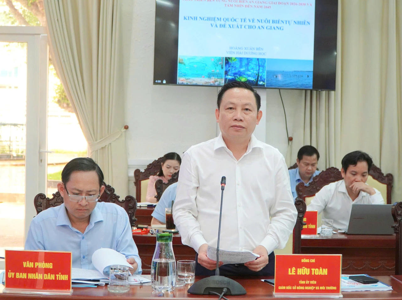 Ông Lê Hữu Toàn, Giám đốc Sở Nông nghiệp và Môi trường An Giang. Ảnh: Khánh Thùy