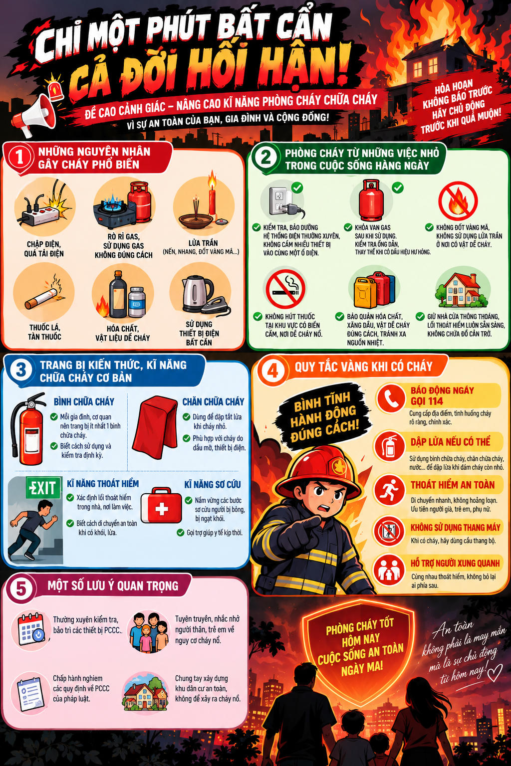Chỉ một phút bất cẩn, cả đời hối hận!