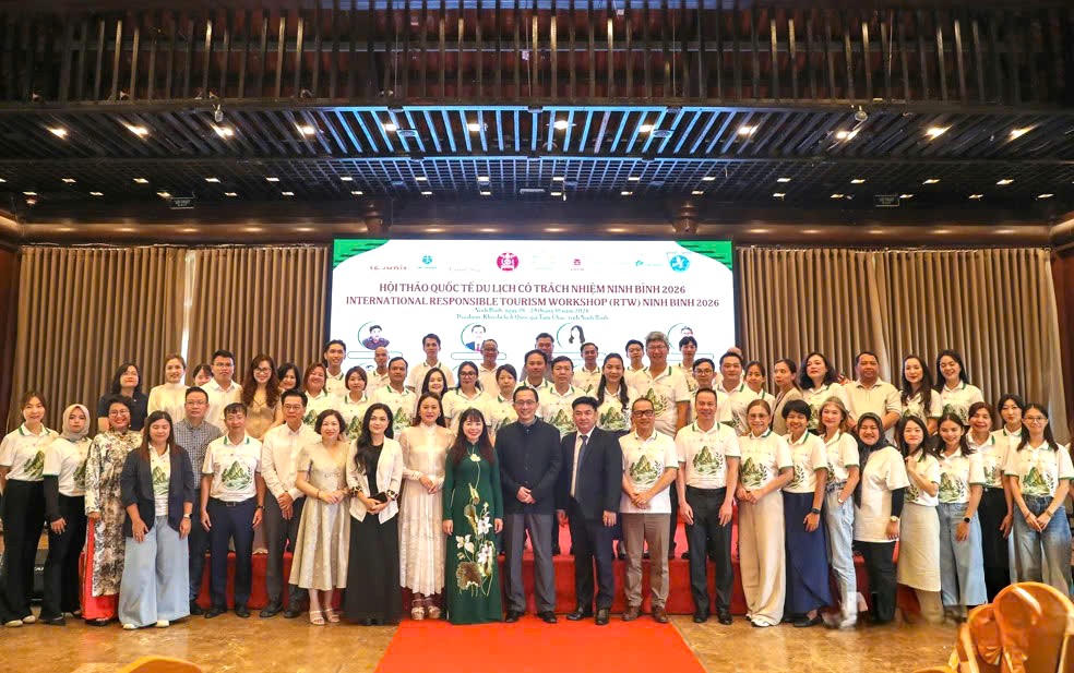 Ninh Bình tổ chức Hội thảo Quốc tế về du lịch có trách nhiệm năm 2026