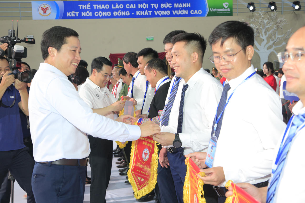 Khai mạc Đại hội Thể dục thể thao tỉnh Lào Cai lần thứ I năm 2026