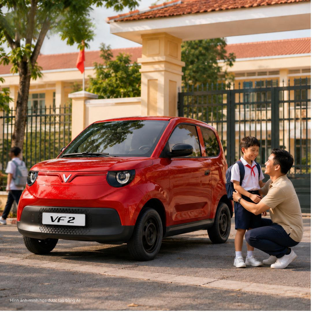 VinFast VF 2 giá chỉ 182 triệu đồng sau ưu đãi, xe nhỏ gọn nhưng trang bị đáng nể 