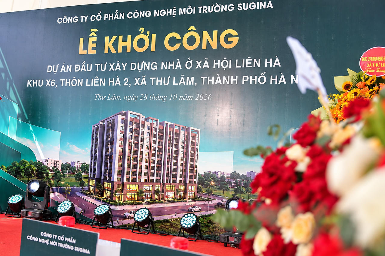 Phối cảnh Dự án đầu tư xây dựng Nhà ở xã hội Liên Hà.