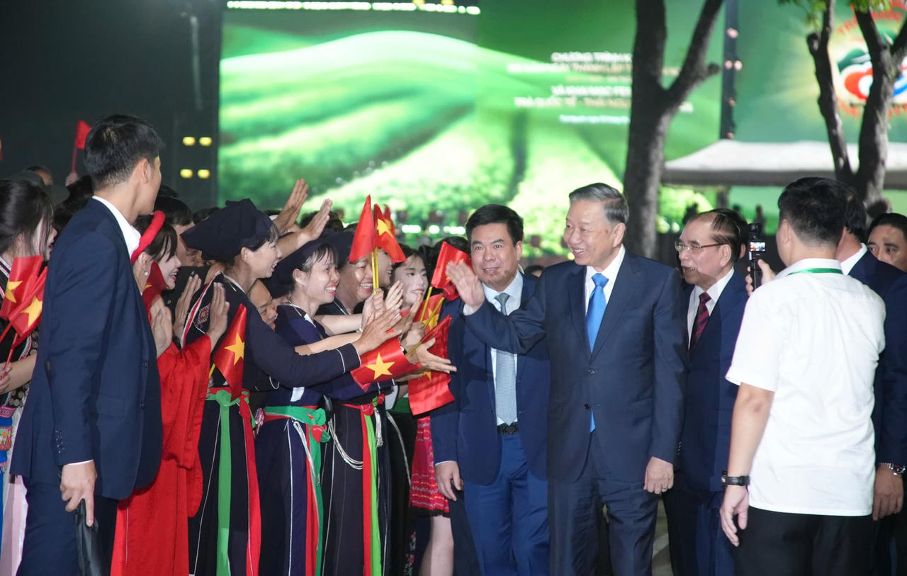 Tổng Bí thư, Chủ tịch nước Tô Lâm đến dự Chương trình kỷ niệm 195 năm Ngày thành lập tỉnh (4/11/1831 – 4/11/2026) và khai mạc Festival Trà Quốc tế - Thái Nguyên năm 2026.