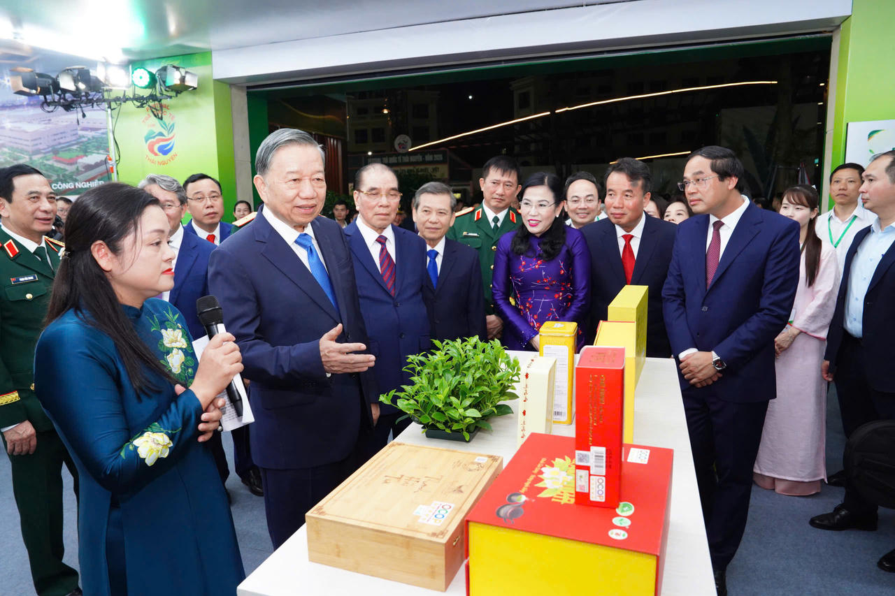 Tổng Bí thư, Chủ tịch nước Tô Lâm: Thái Nguyên cần phấn đấu là địa phương có hạ tầng đồng bộ, quản trị hiện đại