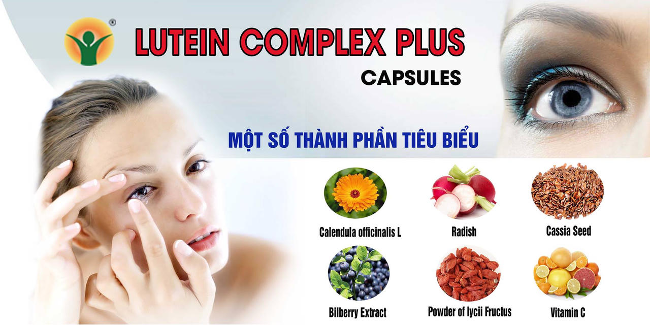 Lutein Complex Plus – dưỡng chất ngăn ngừa thoái hóa điểm vàng, đục thủy tinh thể