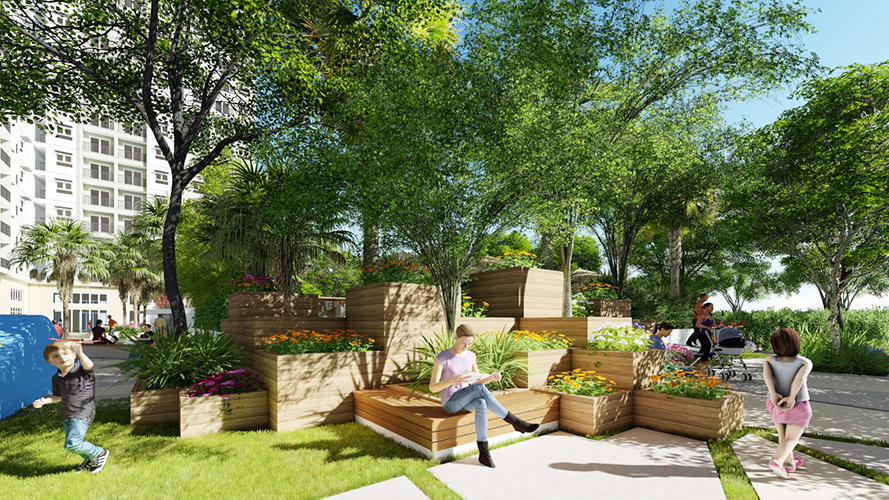 3 “tiêu chuẩn vàng” hội tụ tại căn hộ Ecohome Phúc Lợi