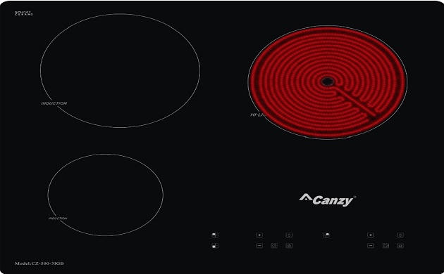 Canzy – Bếp điện từ CZ 500 – 3IGB và những tính năng độc đáo!