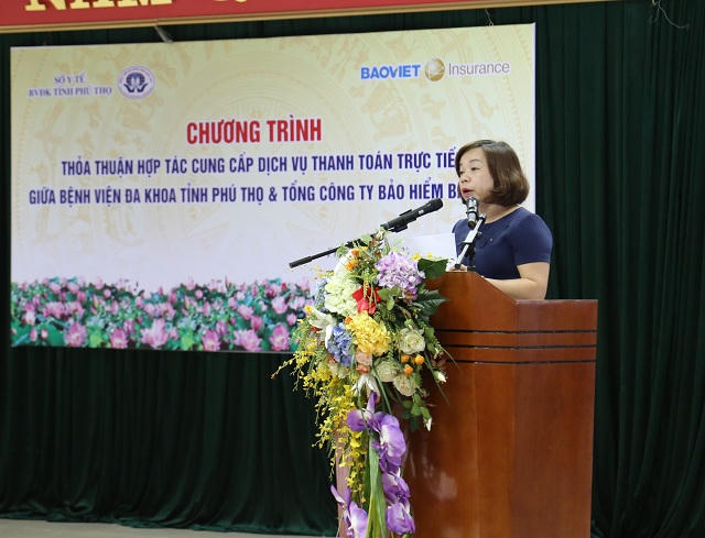 BVĐK tỉnh Phú Thọ : Hợp tác Công ty Bảo Việt triển khai dịch vụ bảo lãnh viện phí