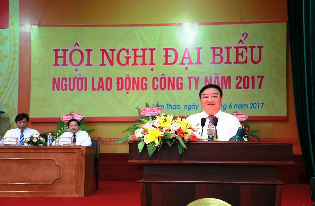Hội nghị đại biểu Người lao động Công ty CP Supe PP&HC Lâm Thao năm 2017