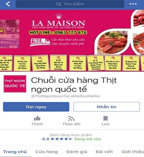 LA MAISON bán thịt mốc xanh cho người tiêu dùng ?