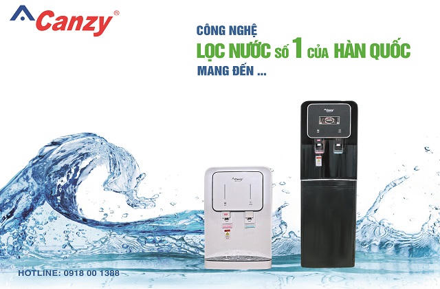 Máy lọc nước Canzy – Mang lại sức khỏe cho mọi gia đình!