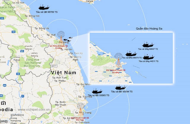 Tăng cường thông tin hỗ trợ các tàu thuyền trong bão số 10