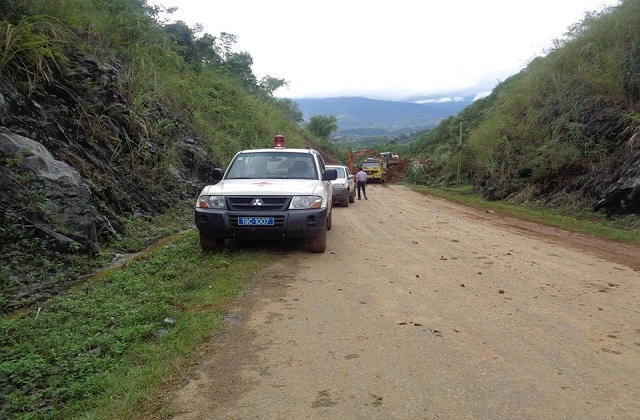 Trung tâm Y tế huyện Tân Sơn sẵn sàng ứng cứu, điều trị nạn nhân sau mưa lũ, sạt lở đất.
