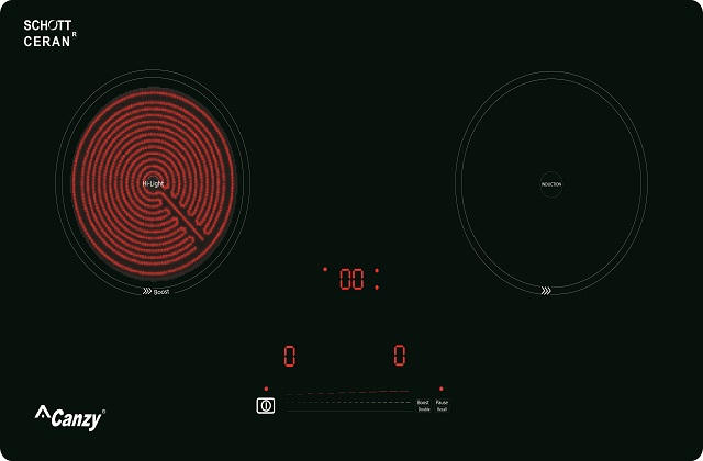 Bếp điện từ Canzy Italy : Vươn tới đỉnh cao công nghệ