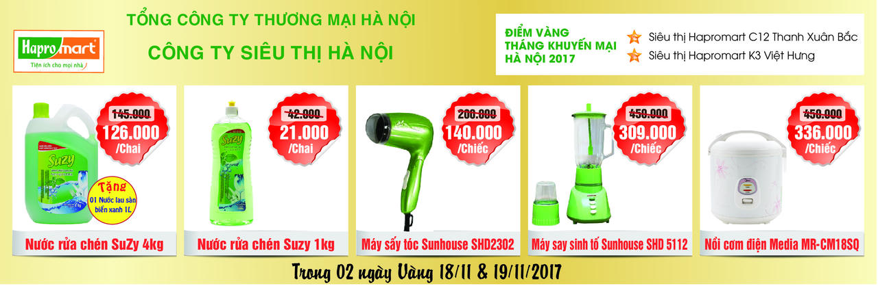 HAPRO : “Tưng bừng khuyến mại, An toàn mua sắm”