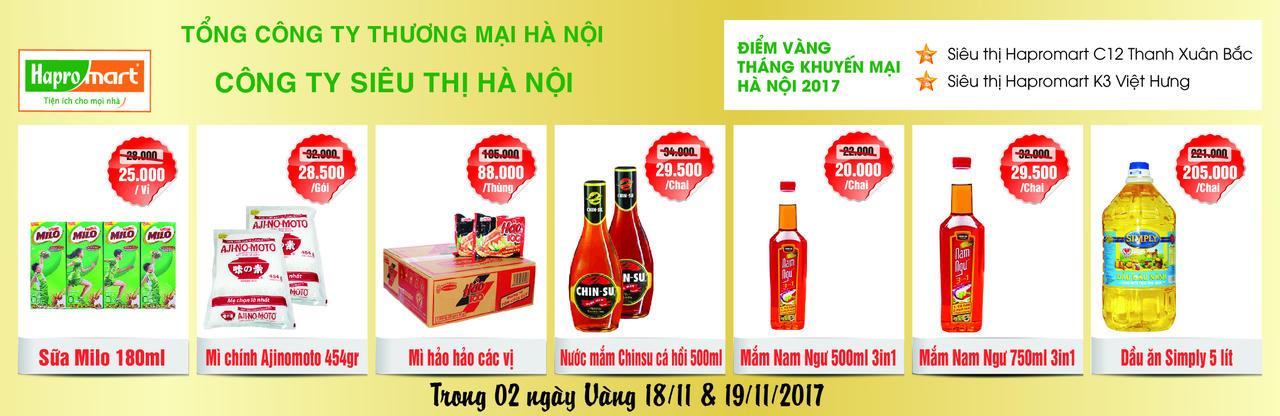HAPRO : “Tưng bừng khuyến mại, An toàn mua sắm”