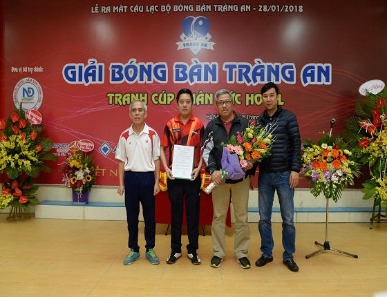 Ra mắt Câu lạc bộ Bóng bàn Tràng An