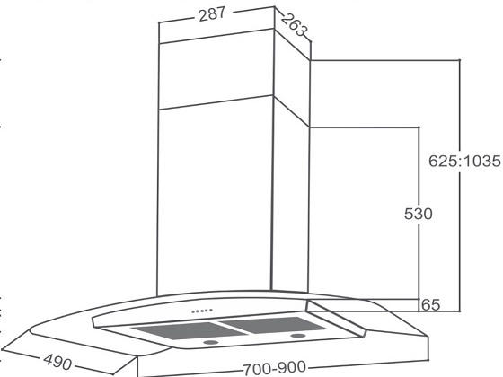 Máy hút mùi Canzy CZ V57/V59 – Mang lại không gian xanh cho căn bếp nhà bạn