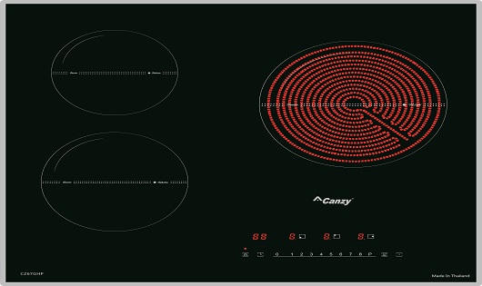 Giới thiệu bếp điện từ CZ 67HP, CZ 67GHP – Vươn tới đỉnh cao của công nghệ.