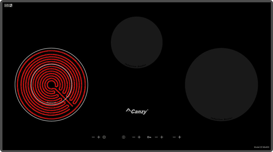 Bếp điện từ CZ MIX833 hội nhập công nghệ vươn tới đỉnh cao